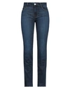Frame Woman Jeans Blue Size 29 Cotton, Recycled Polyester, Post-consumer Recycled Cotton, Lyocell, E In Blue