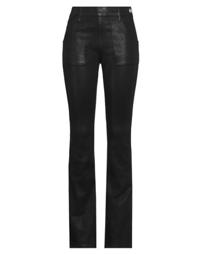 Frame Woman Jeans Black Size 30 Cotton, Polyester, Elastane