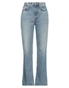 Re/done Woman Jeans Blue Size 28 Cotton In Blue
