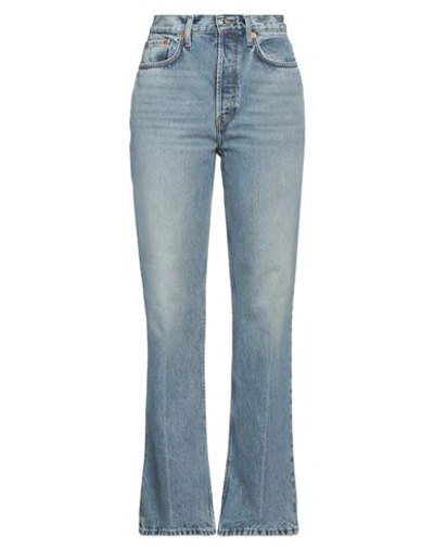 Re/done Woman Jeans Blue Size 28 Cotton