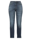 Frame Woman Jeans Blue Size 29 Cotton, Lyocell, Polyester, Elastane In Blue