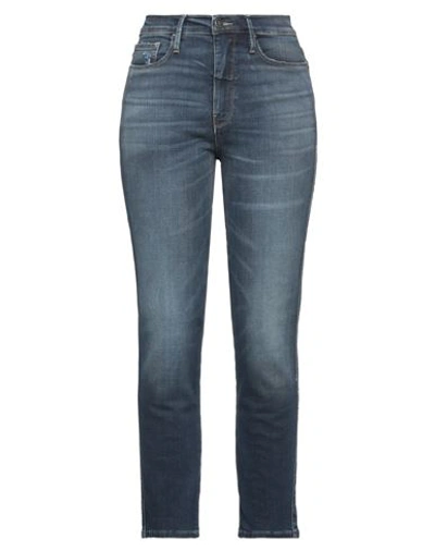 Frame Woman Jeans Blue Size 26 Cotton, Polyester, Elastane