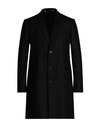 Ps By Paul Smith Ps Paul Smith Man Coat Black Size Xxl Wool, Polyamide, Cashmere