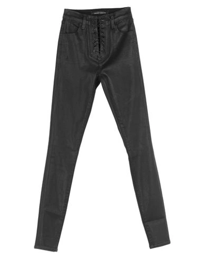 J Brand Woman Denim Pants Black Size 29 Cotton, Polyester, Elastane