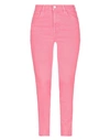 J Brand Woman Jeans Fuchsia Size 26 Cotton, Elastane In Pink