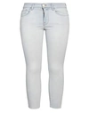 Frame Woman Jeans Blue Size 28 Cotton, Polyester, Elastane In Blue