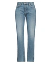 Re/done Woman Jeans Blue Size 30 Cotton In Blue
