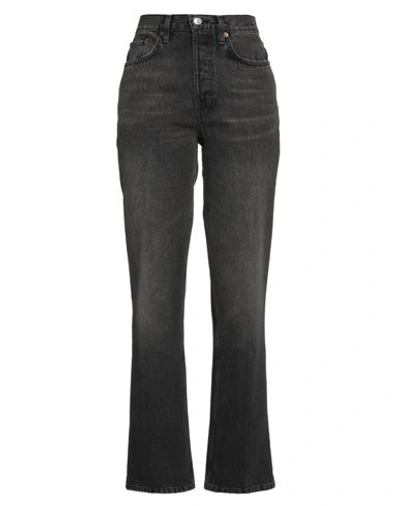 Re/done Woman Jeans Black Size 31 Cotton