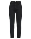 Re/done Woman Jeans Black Size 27 Cotton, Lyocell, Lycra In Black