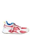 Puma X Ferrari Ferrari Rs-x X Jv Man Sneakers Red Size 9 Textile Fibers, Leather In Red