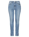 Frame Woman Jeans Blue Size 25 Cotton, Polyester, Elastane In Blue