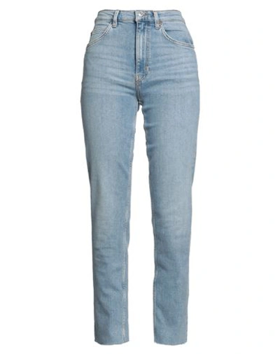 Re/done Woman Jeans Blue Size 30 Cotton, Polyester, Elastane