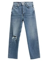 Re/done Woman Jeans Blue Size 26 Cotton, Polyester, Elastane In Blue