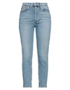 Re/done Woman Jeans Blue Size 31 Cotton, Polyester, Elastane In Blue