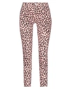 J Brand Woman Jeans Salmon Pink Size 30 Cotton, Polyester, Elastane