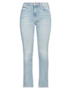 Mother Woman Jeans Blue Size 30 Cotton, Lyocell, Polyester, Elastane In Blue