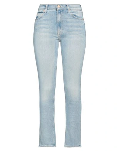 Mother Woman Jeans Blue Size 30 Cotton, Lyocell, Polyester, Elastane