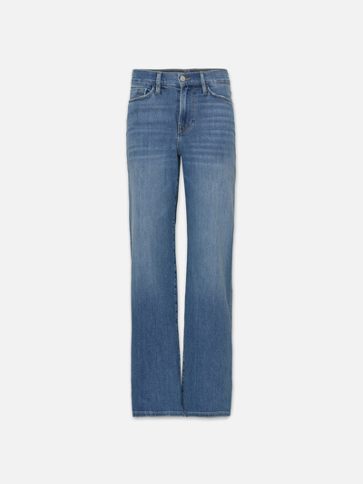 Frame Le Slim Palazzo Jeans In Blue