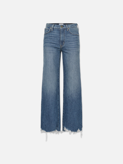 Frame The Relaxed Straight Jeans In Blue