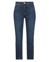 Frame Woman Jeans Blue Size 27 Cotton, Post-consumer Recycled Cotton, Lyocell, Elasterell-p, Elastan In Blue