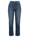 Re/done Woman Jeans Blue Size 30 Cotton, Lyocell, Lycra In Blue
