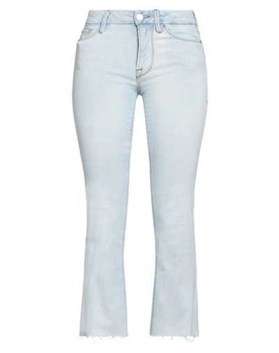 Frame Woman Jeans Blue Size 25 Cotton, Polyester, Elastane