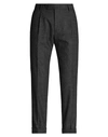 Hugo Boss Boss Man Pants Grey Size 36 Wool, Polyester, Viscose, Polyamide, Elastane In Grey