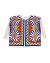 Dolce & Gabbana Toddler Girl Cardigan White Size 7 Silk, Elastane In White