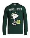 MC2 SAINT BARTH MC2 SAINT BARTH HERON MAN SWEATER DARK GREEN SIZE S WOOL, VISCOSE, CASHMERE, POLYAMIDE