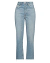 Re/done Woman Jeans Blue Size 32 Cotton In Blue