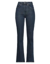 Re/done Woman Jeans Blue Size 29 Cotton, Elastane In Blue