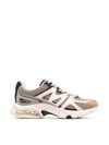 Michael Kors Kit Extreme Mesh And Leather Trainer In Brown