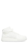 Givenchy Men's White Leather High-top Shoes For Fw23 In White