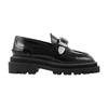 SANDRO LEATHER LOAFERS