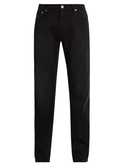 Frame Men's Modern Straight-fit Jeans In Black