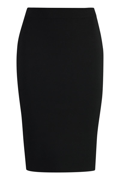 SAINT LAURENT SAINT LAURENT WOOL PENCIL SKIRT