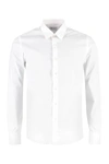 The (alphabet) Oxford Cotton Shirt In White