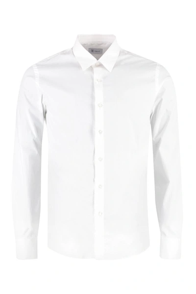 The (alphabet) The (shirt) - Printed Cotton Shirt In White