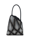 Attico Sunset Shoulder Bag In Black Degrade'