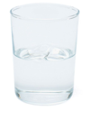 Niko June Blue Soft Serve Line Glass Set In White