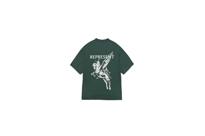 Pre-owned Represent Mascot T-shirt Shirt Forest Green