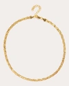 Pamela Love Women's Gold-plated Braided Herringbone Chain Necklace Sterling Silver In Gold