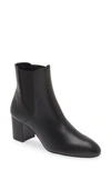 Stuart Weitzman Yuliana 60 Leather Chelsea Boots In Black Ph