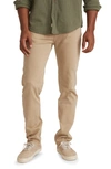 MARINE LAYER MARINE LAYER ATHLETIC FIT FIVE POCKET STRETCH TWILL PANTS