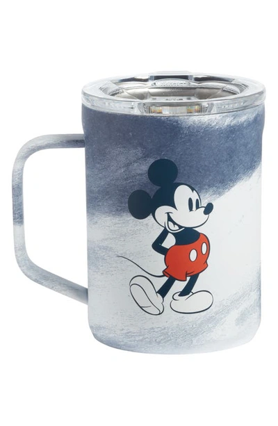 Corkcicle X Disney Tie Dye 16-ounce Lidded Mug In Mickey - Tie Dye