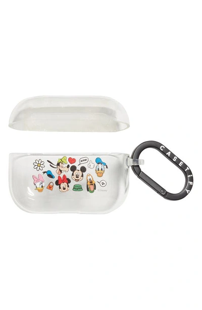 Casetify X Disney Mickey & Friends Airpods Pro Case In Clear