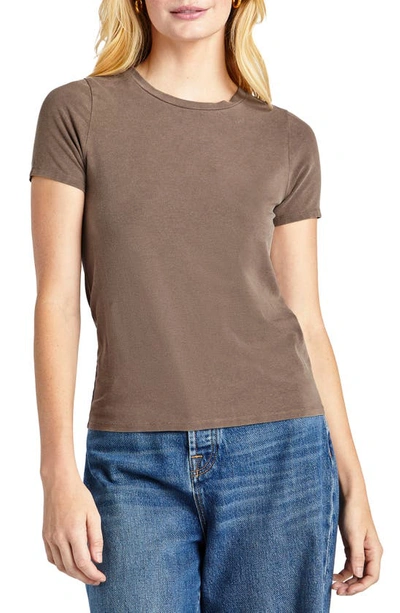 Splendid Genevieve T-shirt In Toffee Heather