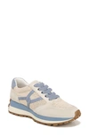 Veronica Beard Valentina Sneaker In Coconut/ Vista Blue