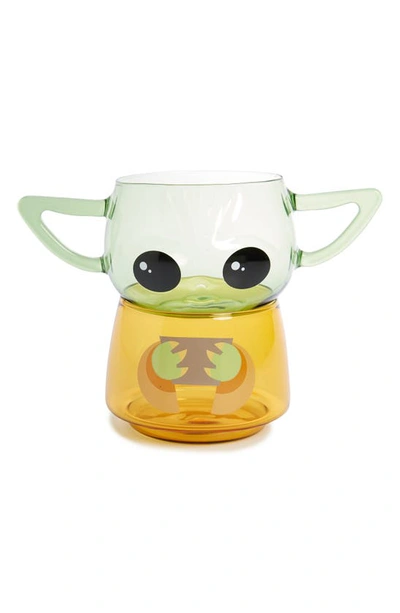 Joyjolt X Star Wars™ Grogu™ Set Of 2 Stacking Mugs