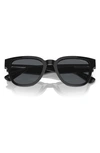 Prada 54mm Pillow Sunglasses In Black